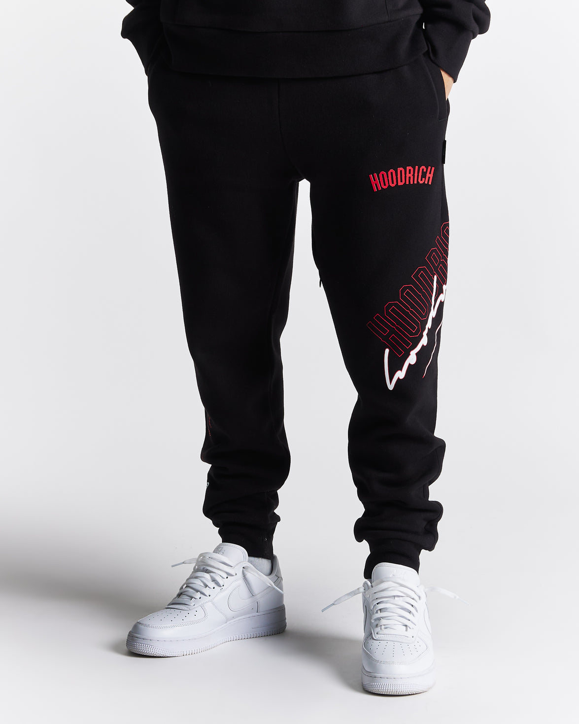 Caliber Joggers - Black/White/Red