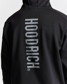 Virtue Full Zip Hoodie - Black/Reflective