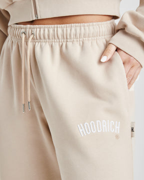 Calor Wide Leg Joggers - Beige