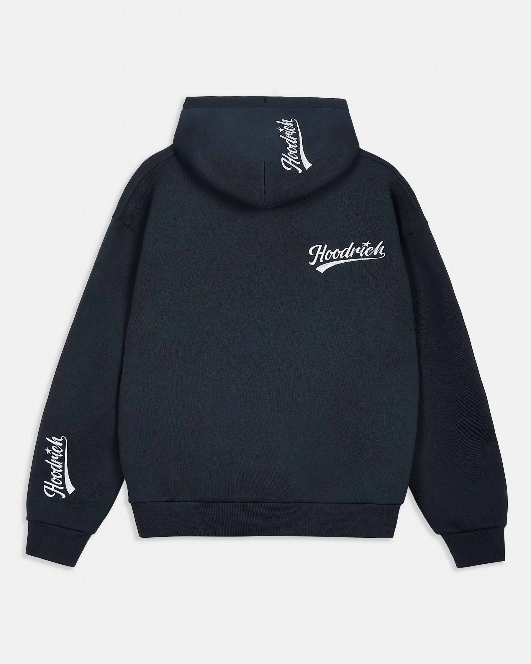 Multi Stade Oversized Hoodie - Navy/White