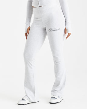 Grade Flare Leggings - Light Grey