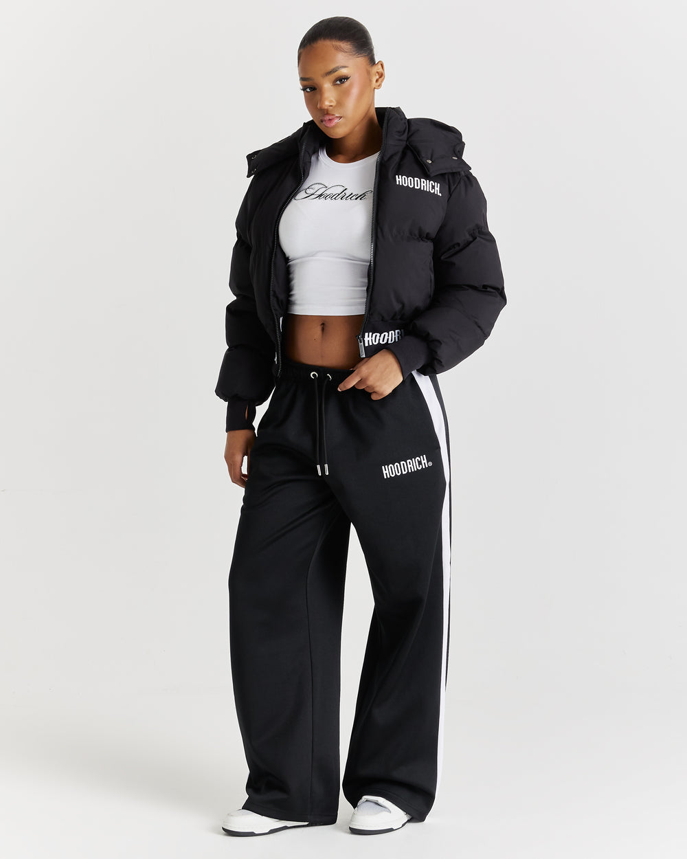 Ari Jacket | Black/White | Hoodrich