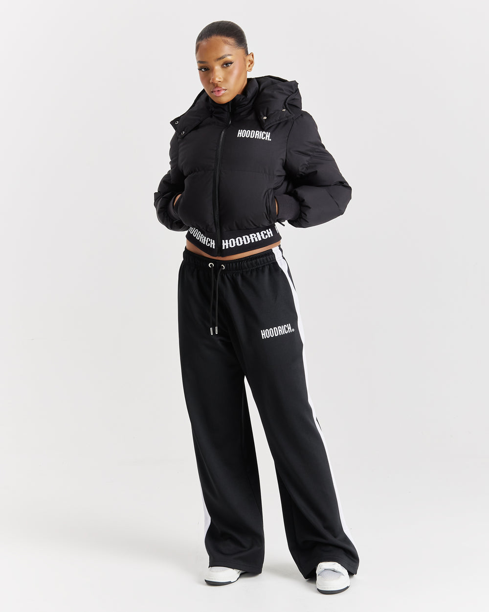 Ari Jacket | Black/White | Hoodrich