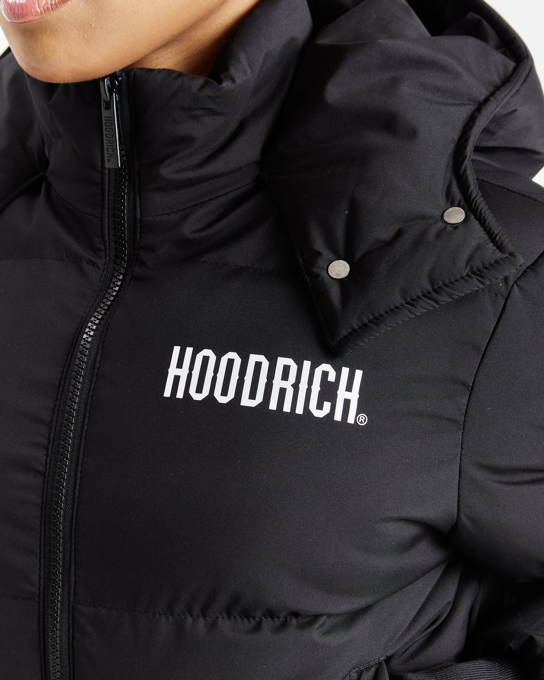 Ari Jacket Black/White Hoodrich - Main Image