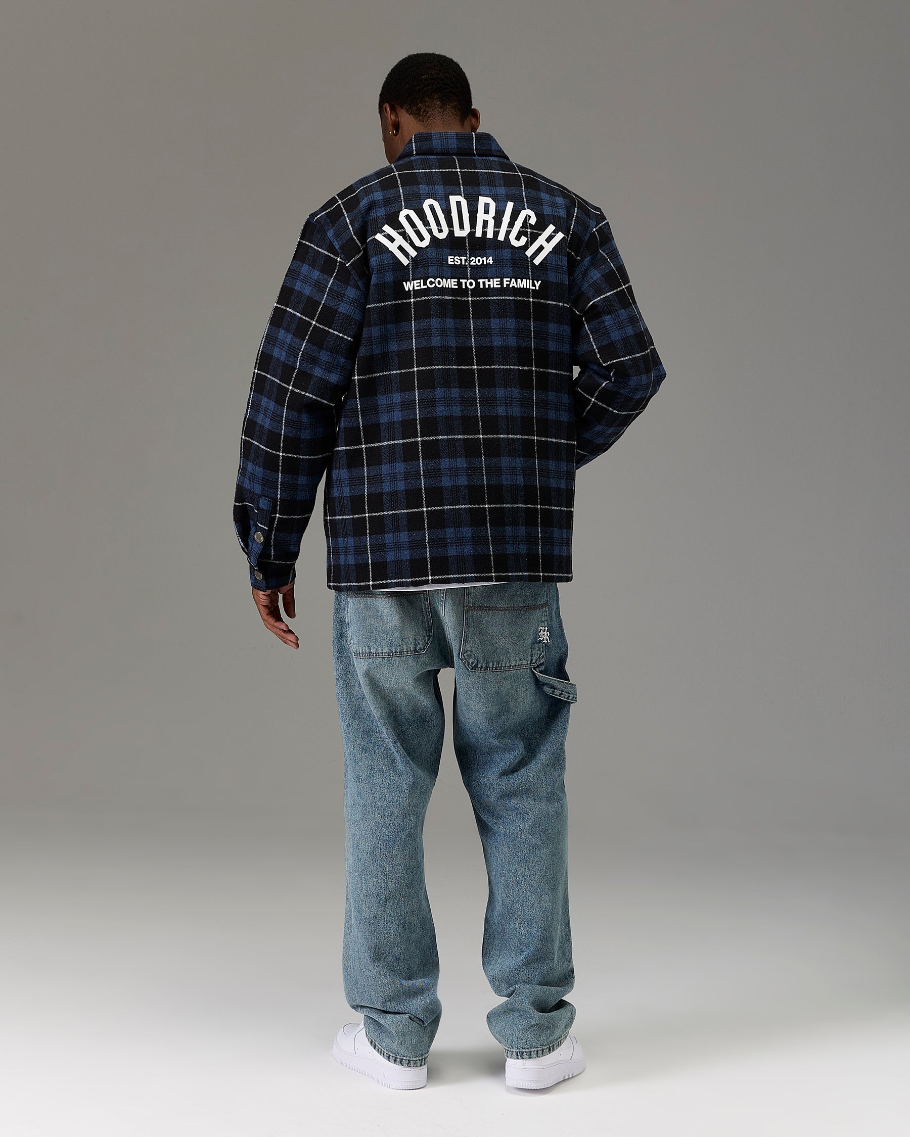 The Winner's Circle Checked Shirt - Blue/Grey