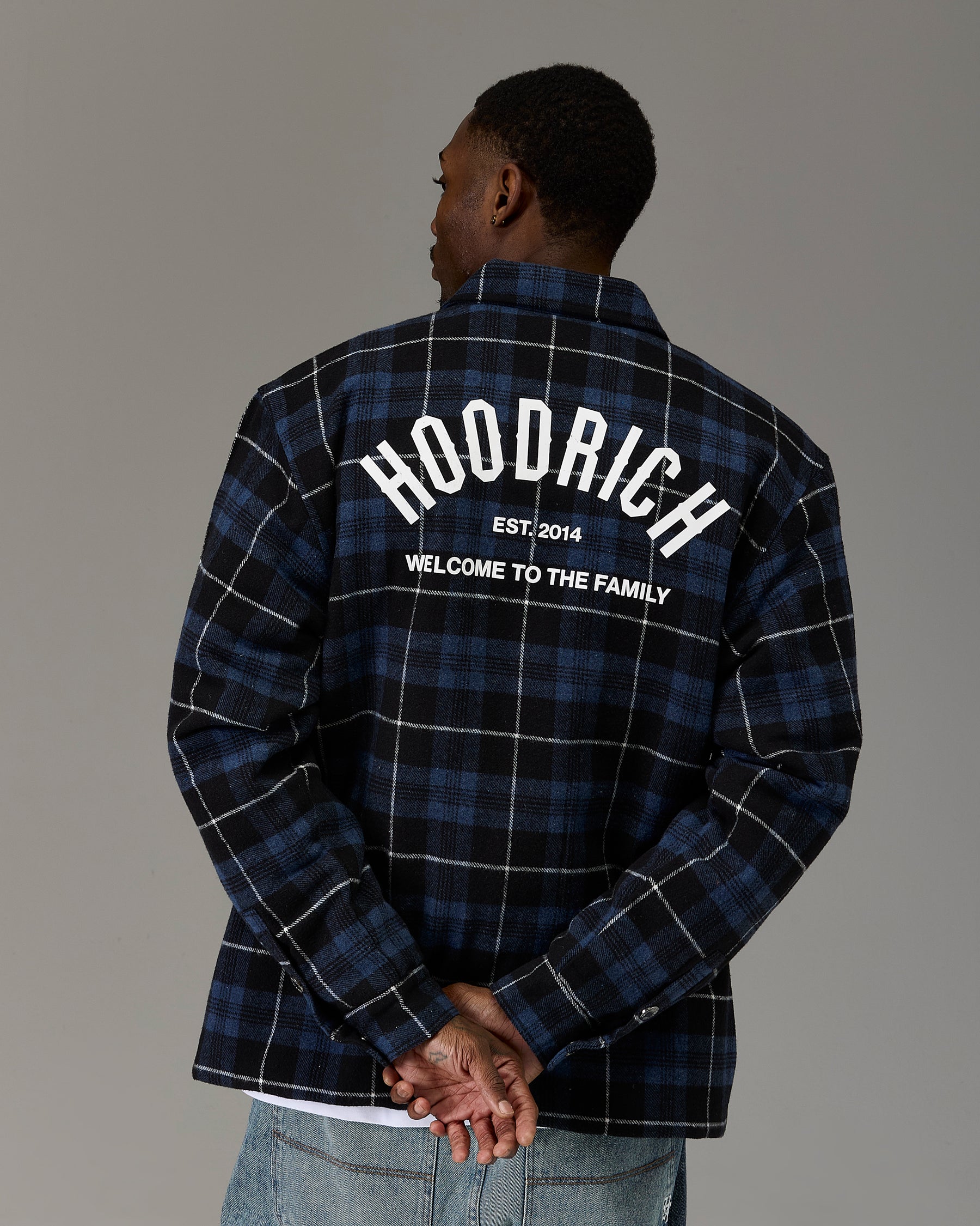 The Winner's Circle Checked Shirt - Blue/Grey