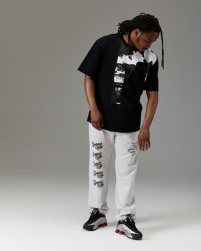 The Winner's Circle Oversized T-Shirt - Black/White