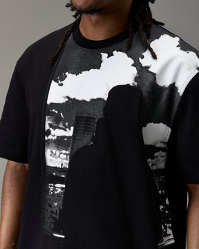 The Winner's Circle Oversized T-Shirt - Black/White