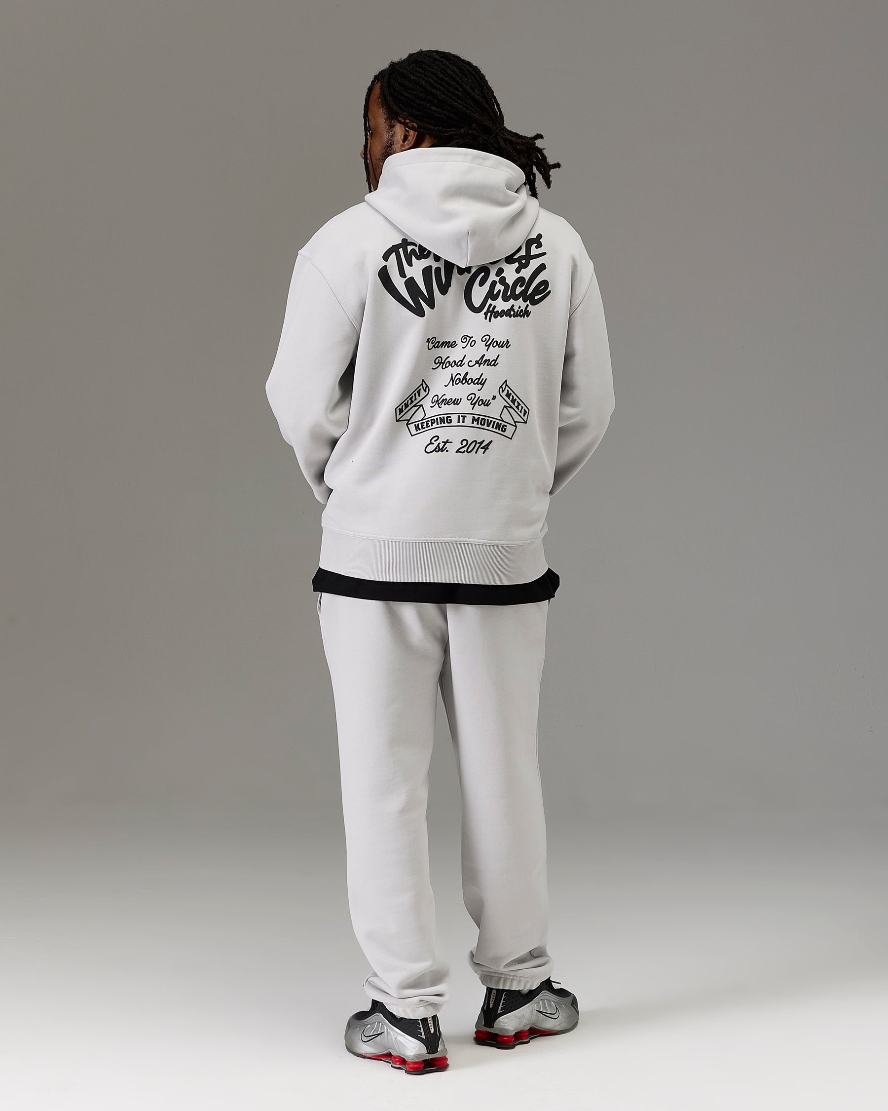 The Winner's Circle Oversized Hoodie - Grey