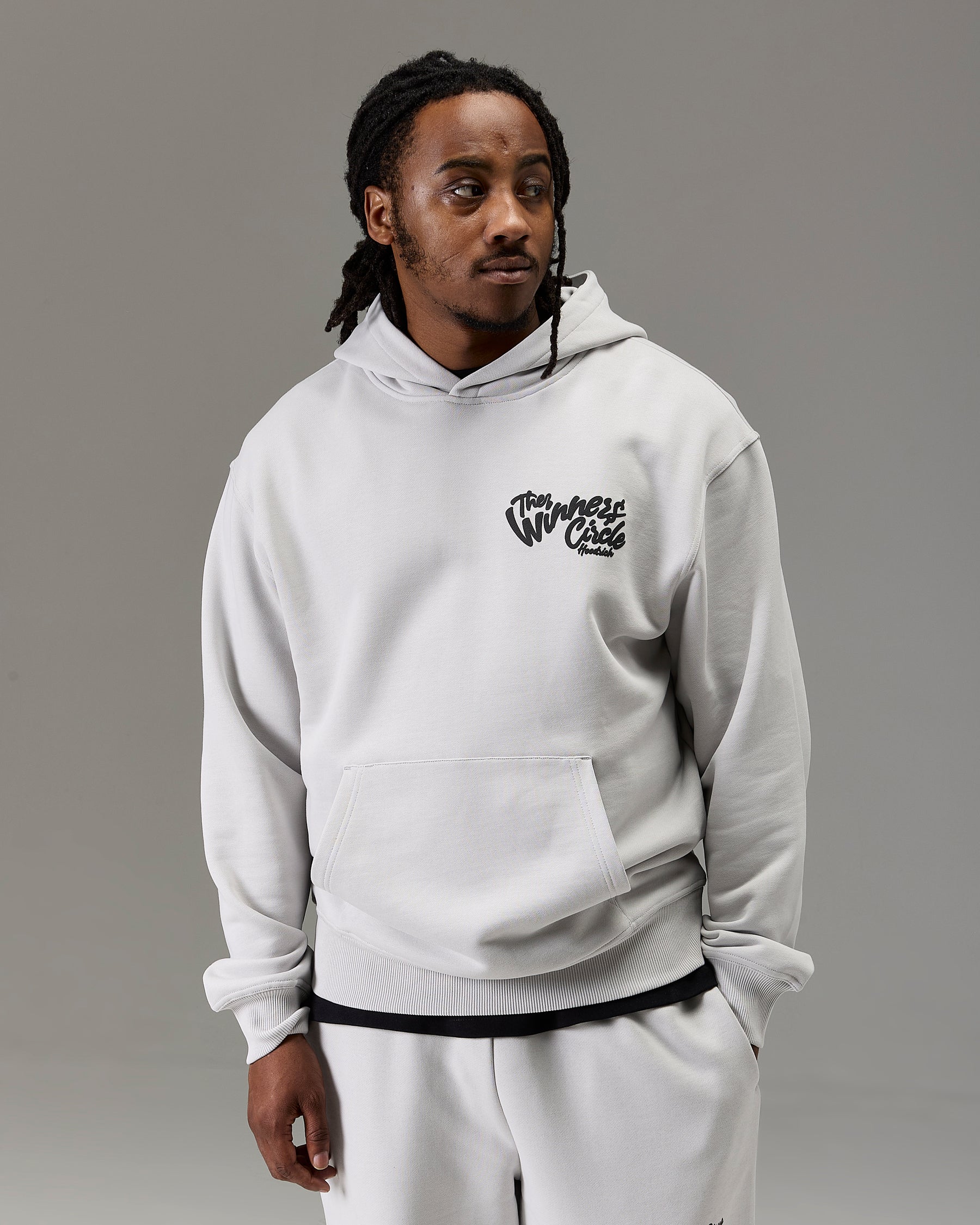 The Winner's Circle Oversized Hoodie - Grey