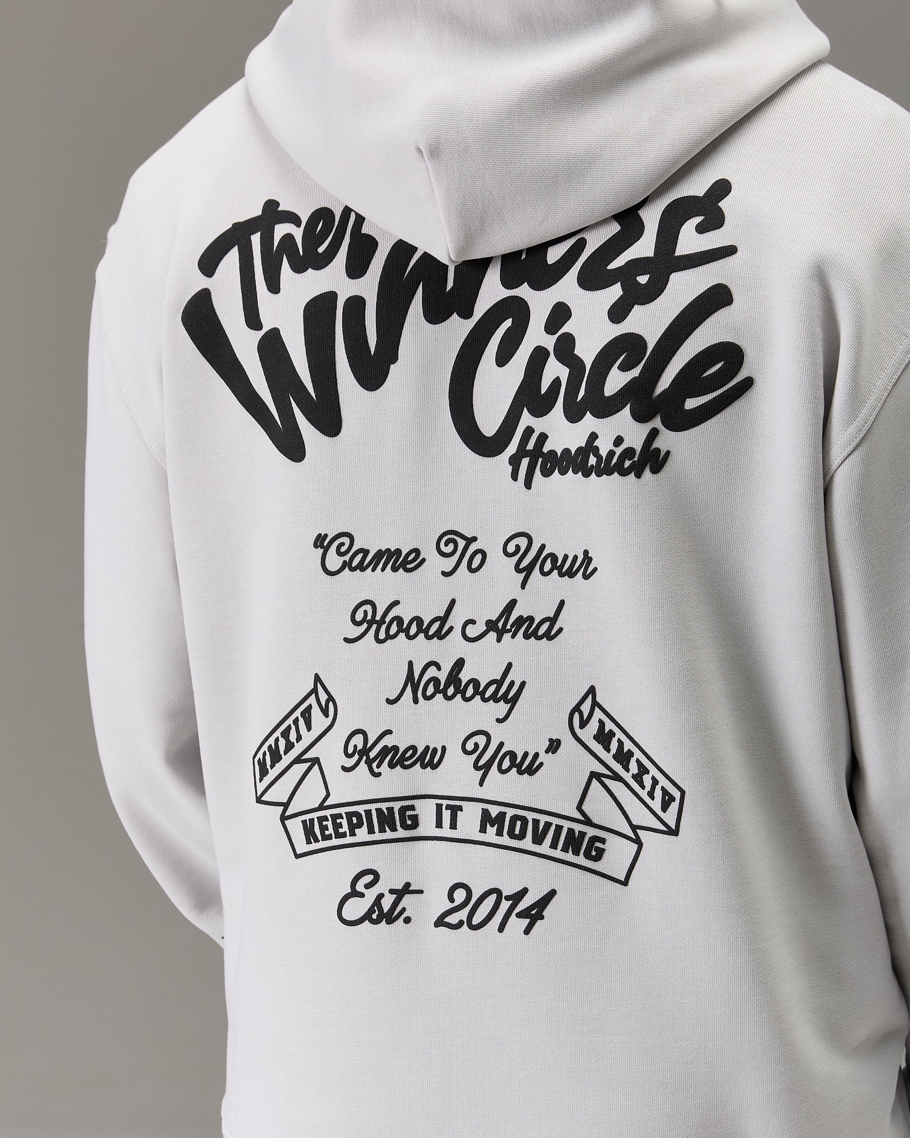 The Winner's Circle Oversized Hoodie - Grey