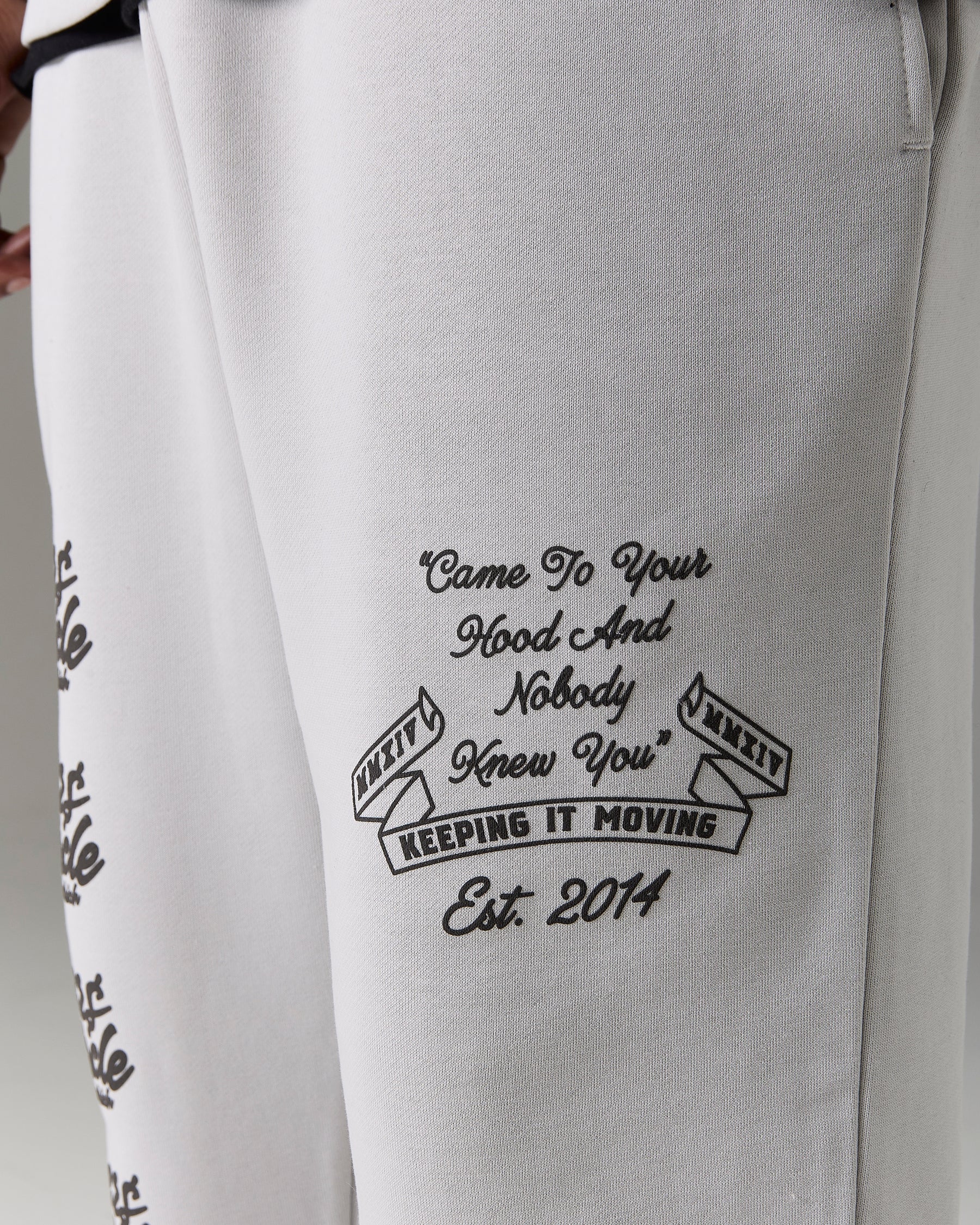 The Winner's Circle Oversized Jogger - Grey