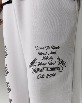 The Winner's Circle Oversized Jogger - Grey