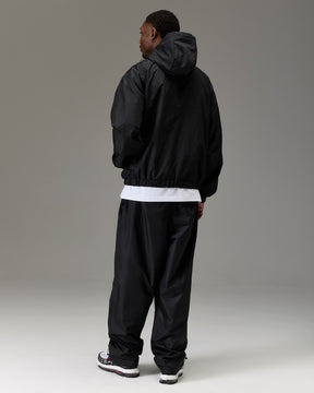 The Winner's Circle Ripstop Woven Pant - Black/White
