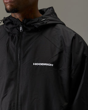 The Winner's Circle Ripstop Woven Jacket - Black/White