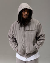 The Winner's Circle Canvas Jacket - Grey