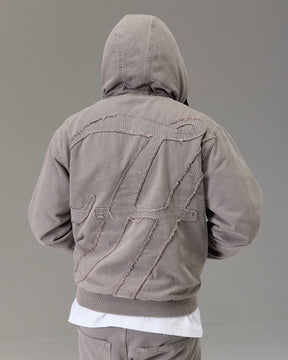 The Winner's Circle Canvas Jacket - Grey