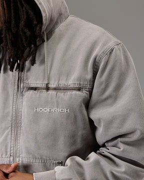 The Winner's Circle Canvas Jacket - Grey