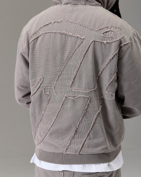The Winner's Circle Canvas Jacket - Grey