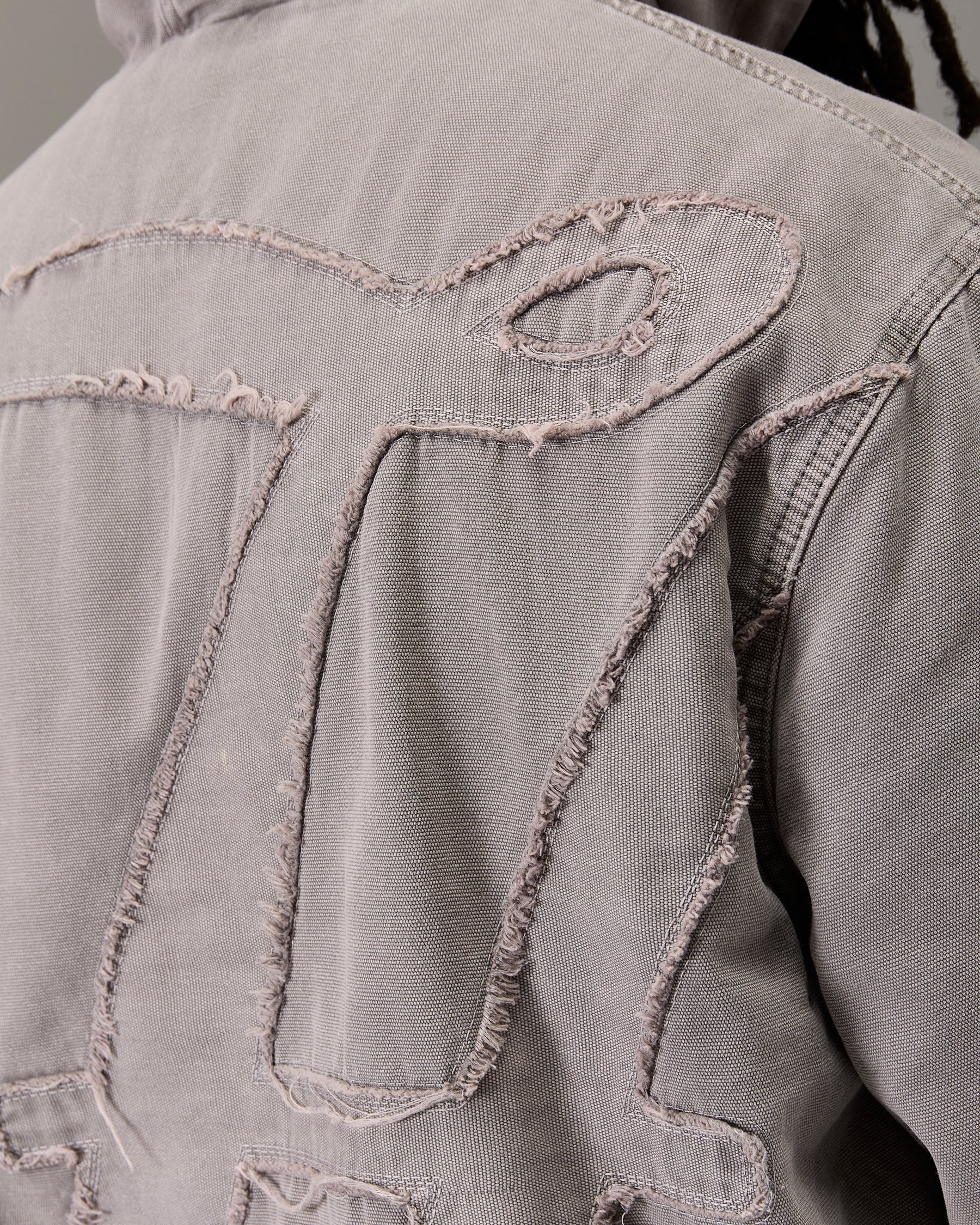 The Winner's Circle Canvas Jacket - Grey