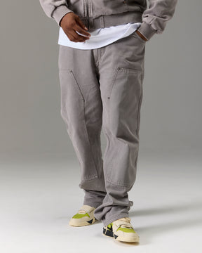 The Winner's Circle Carpenter Canvas Pant - Grey