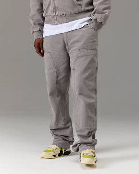 The Winner's Circle Carpenter Canvas Pant - Grey