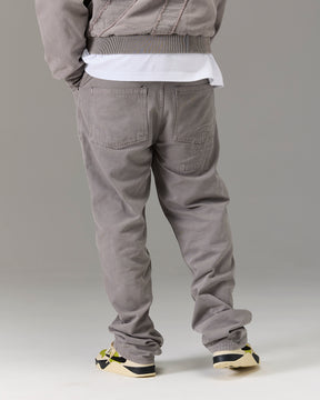 The Winner's Circle Carpenter Canvas Pant - Grey