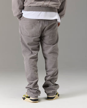 The Winner's Circle Carpenter Canvas Pant - Grey
