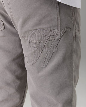The Winner's Circle Carpenter Canvas Pant - Grey