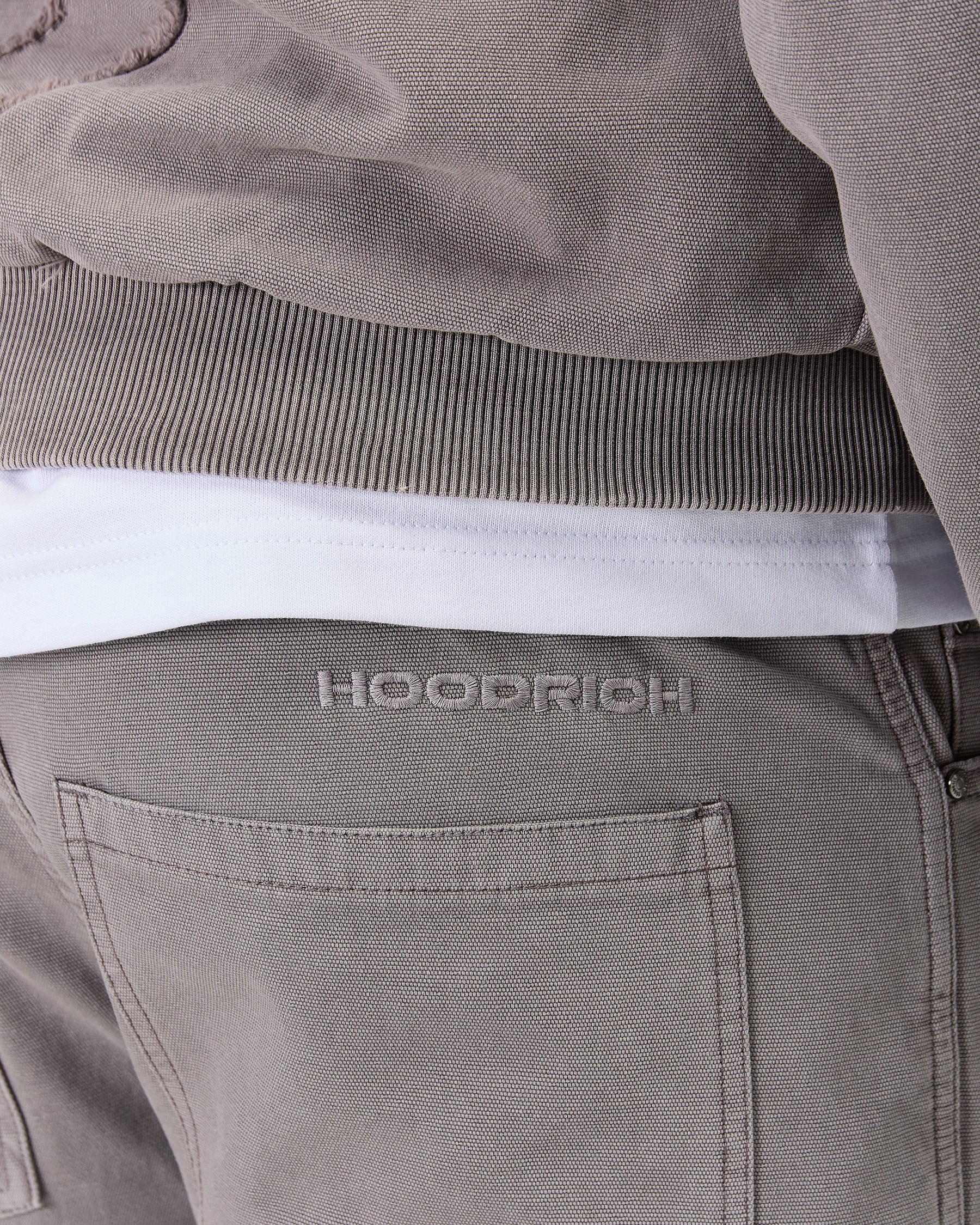 The Winner's Circle Carpenter Canvas Pant - Grey