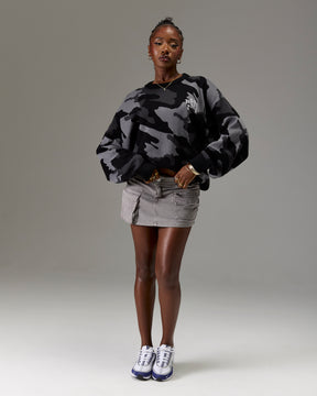 The Winner's Circle Knitwear Sweater - Black/Camo