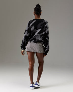 The Winner's Circle Knitwear Sweater - Black/Camo