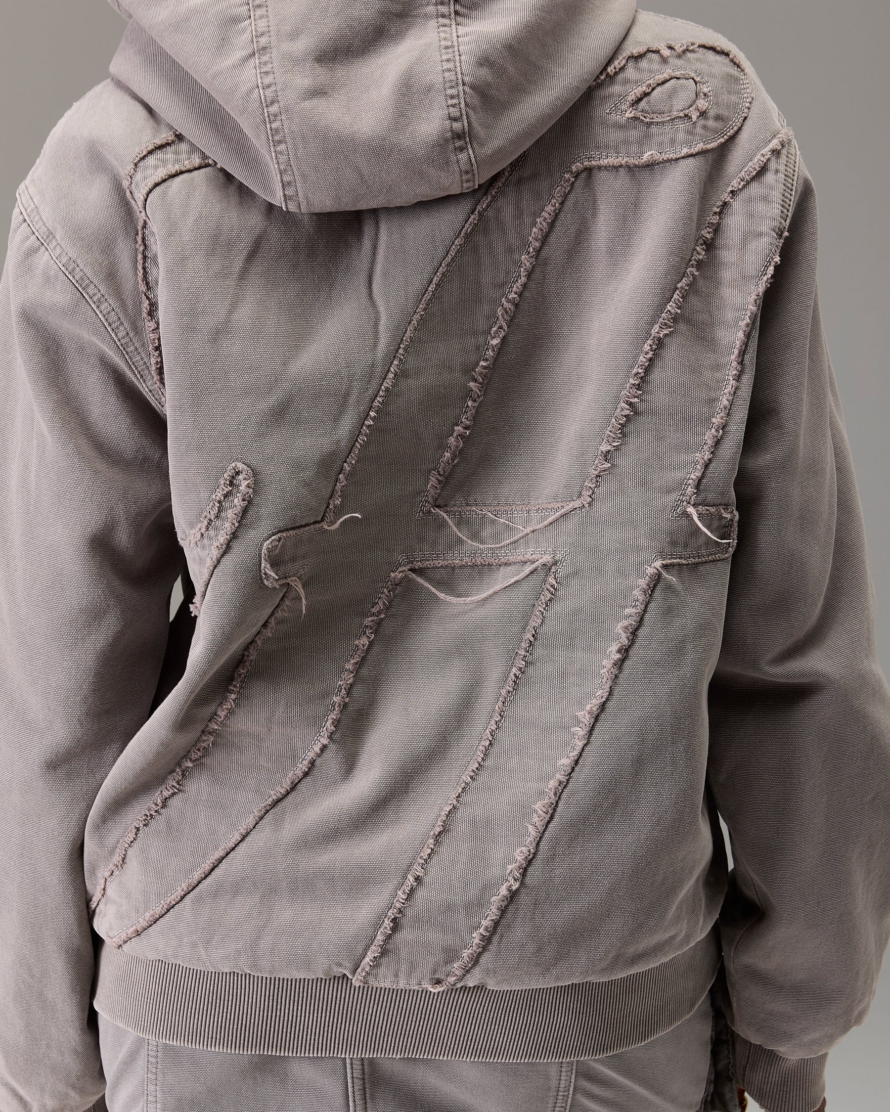 The Winner's Circle Canvas Jacket - Grey