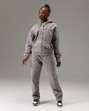 The Winner's Circle Carpenter Canvas Pant - Grey