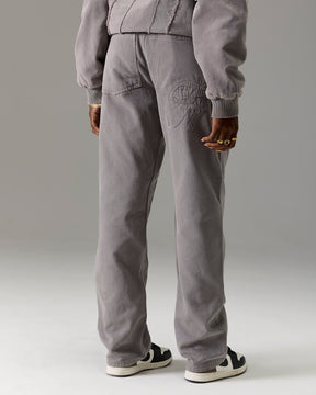 The Winner's Circle Carpenter Canvas Pant - Grey