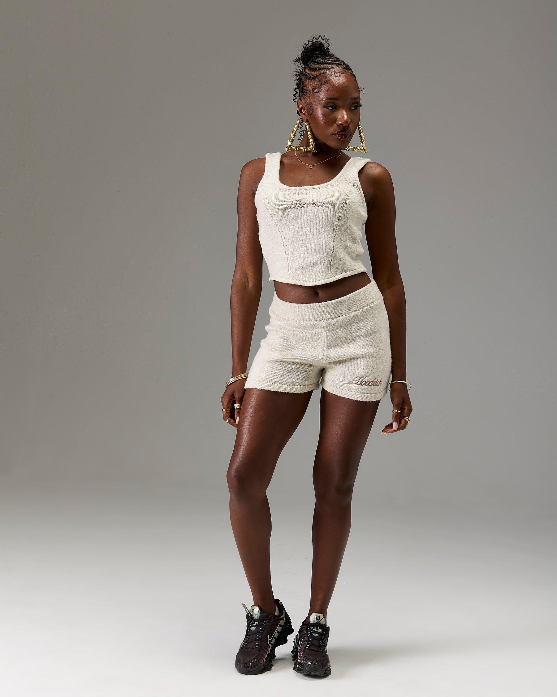 The Winner's Circle Knitted Top - Marl