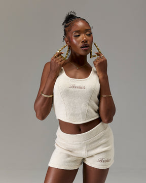 The Winner's Circle Knitted Top - Marl