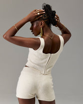 The Winner's Circle Knitted Shorts - Marl