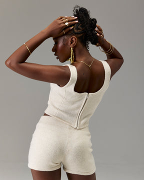 The Winner's Circle Knitted Shorts - Marl