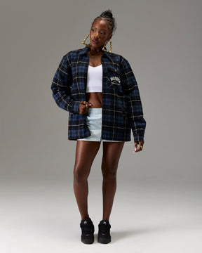 The Winner's Circle Checked Shirt - Blue/Grey