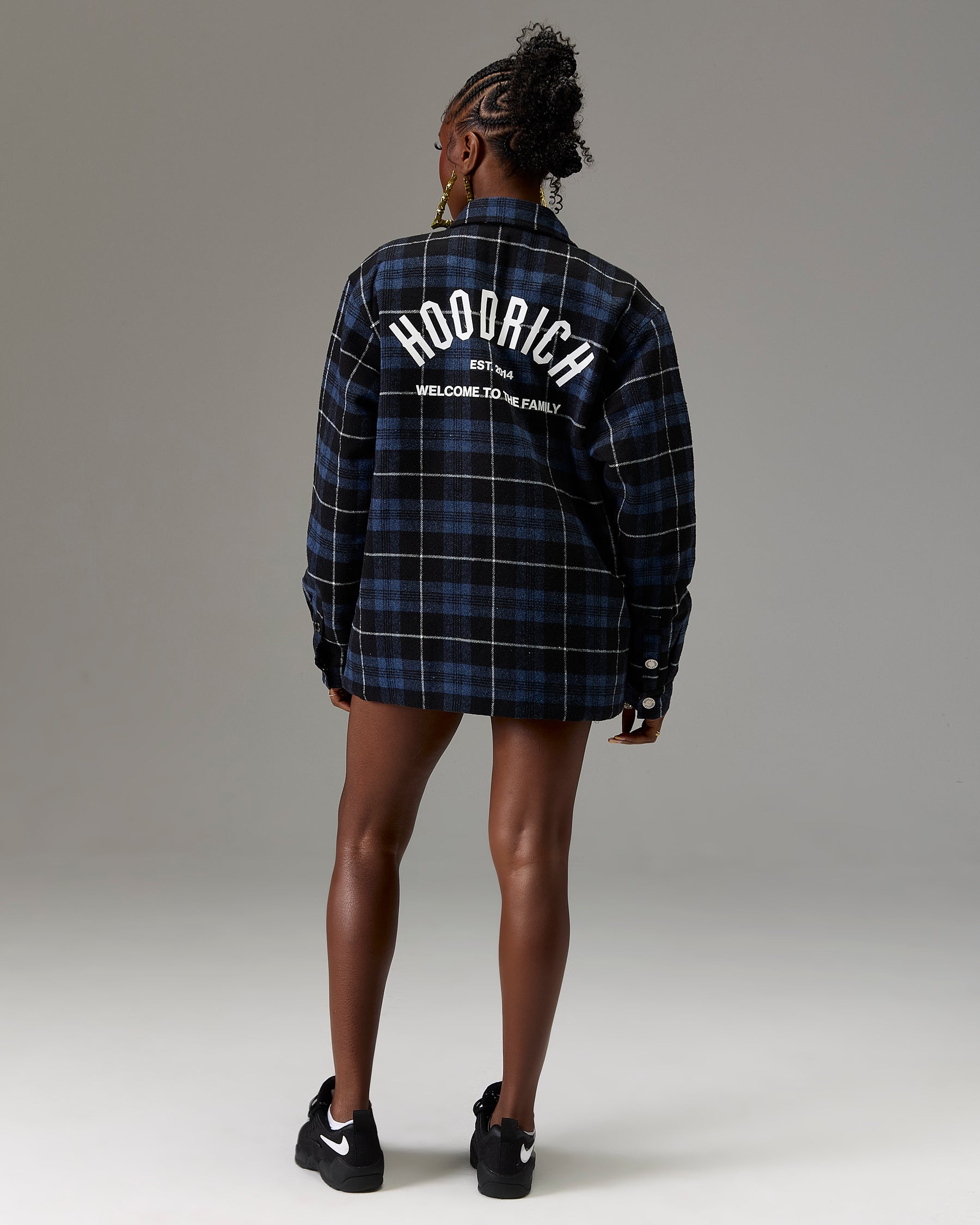 The Winner's Circle Checked Shirt - Blue/Grey