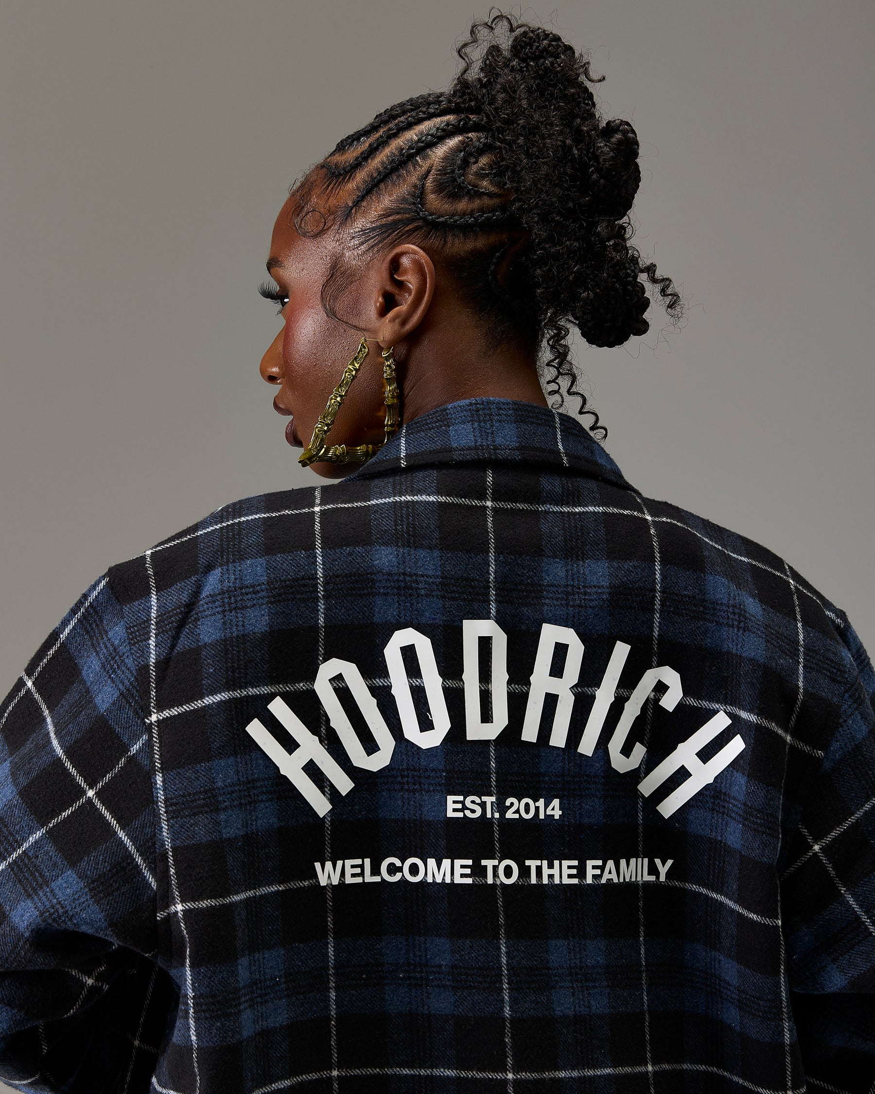 The Winner's Circle Checked Shirt - Blue/Grey