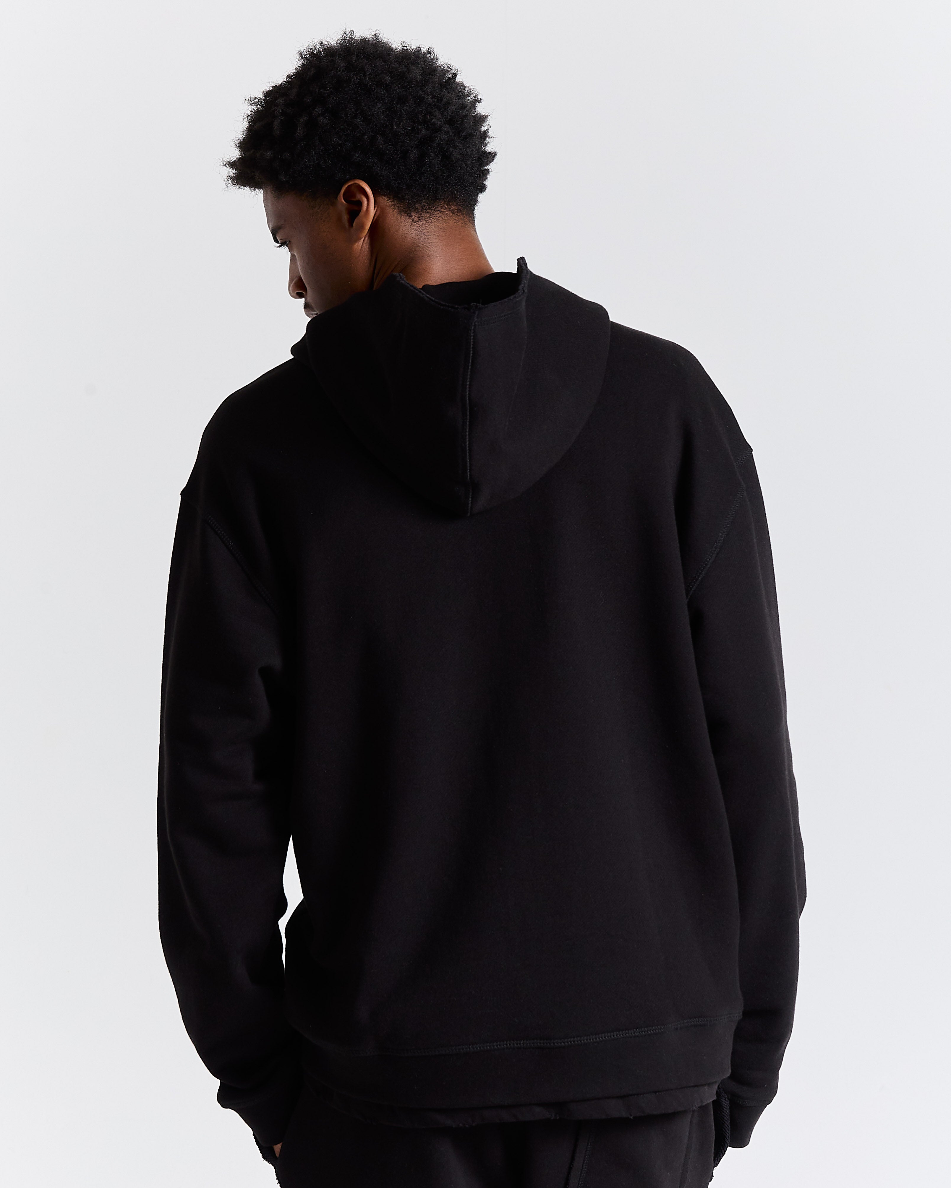 Men's Fray Full Tracksuit - Black