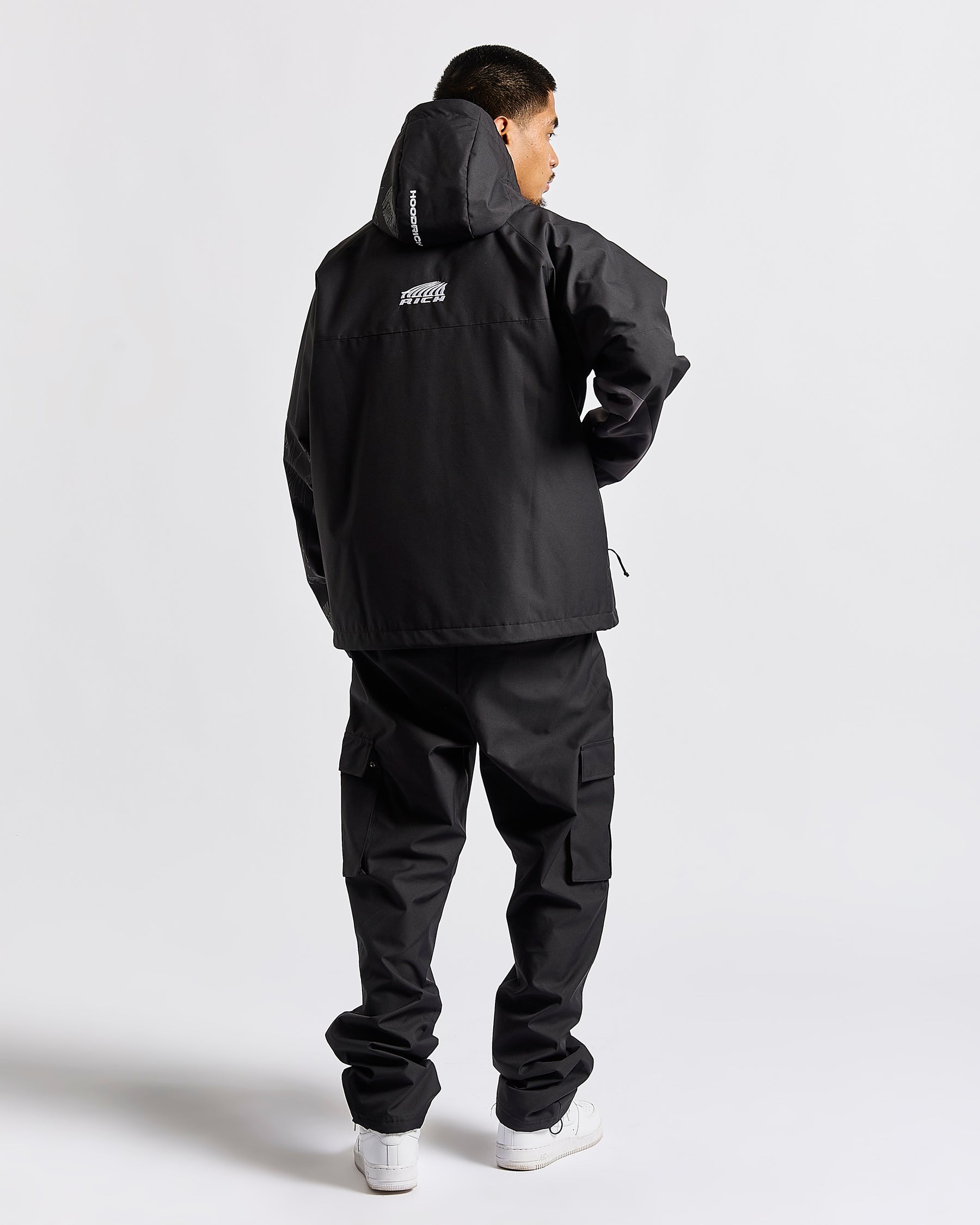 Chroma Shell Jacket - Black/White