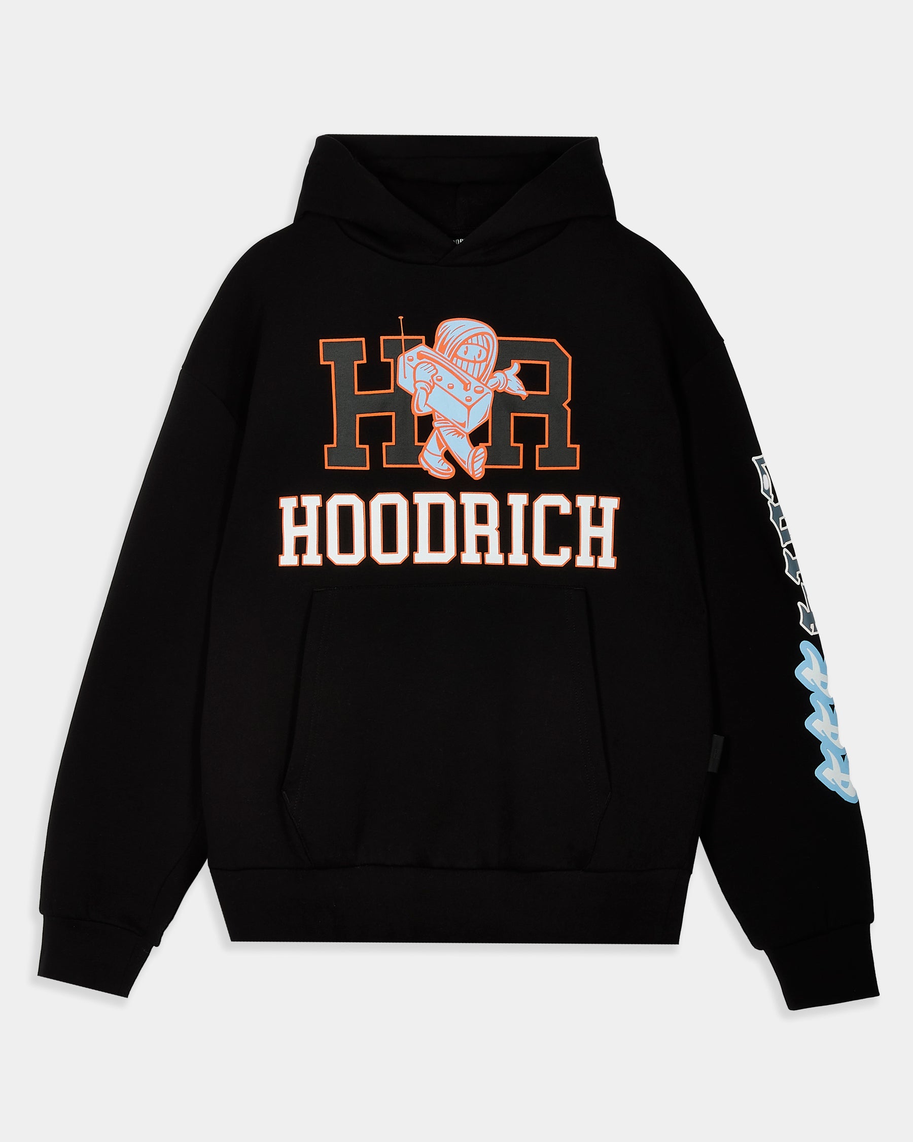 Loony Oversized Hoodie - Black/White