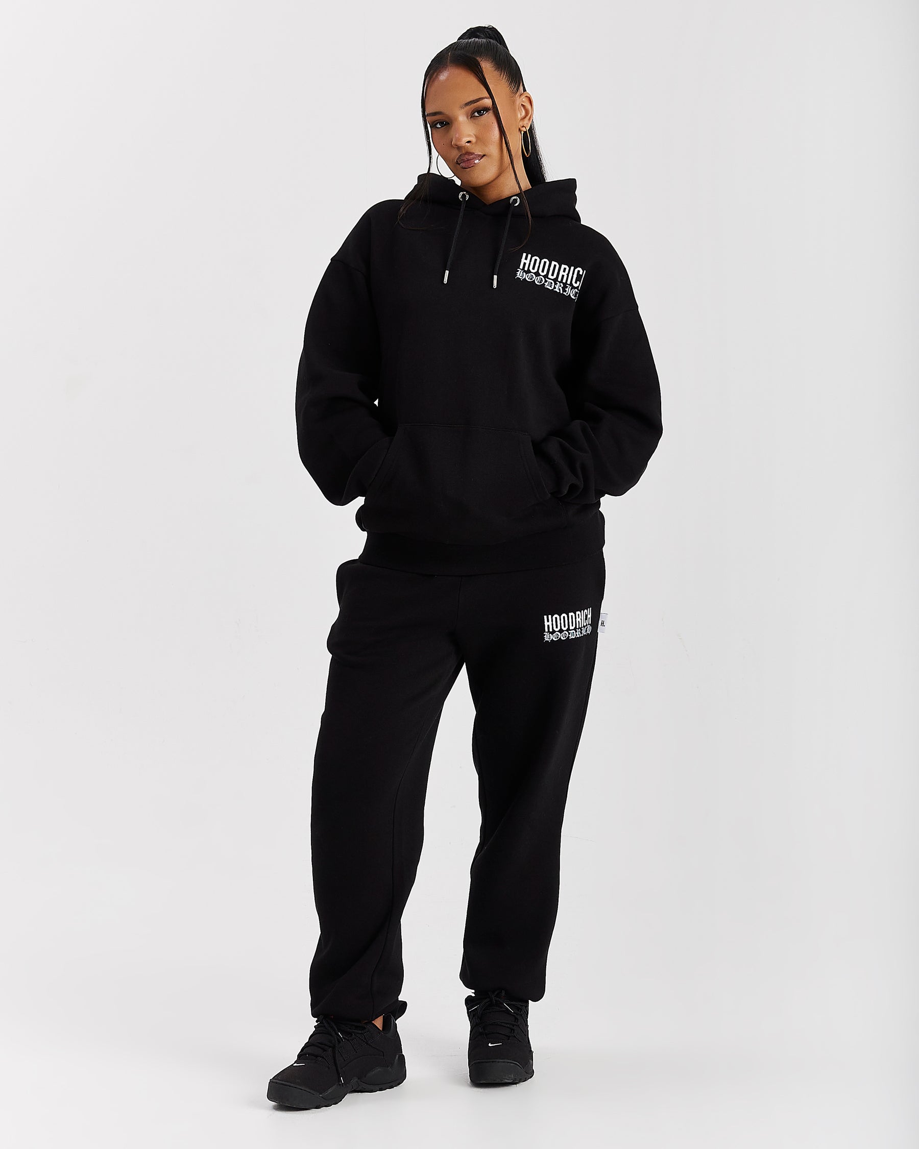 Flex Joggers - Black/White