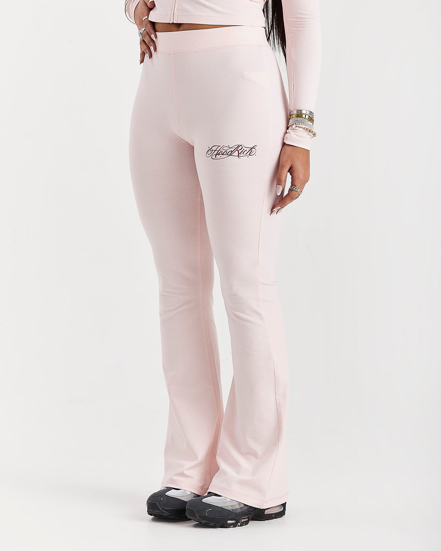 Solace Flare Leggings - Pink
