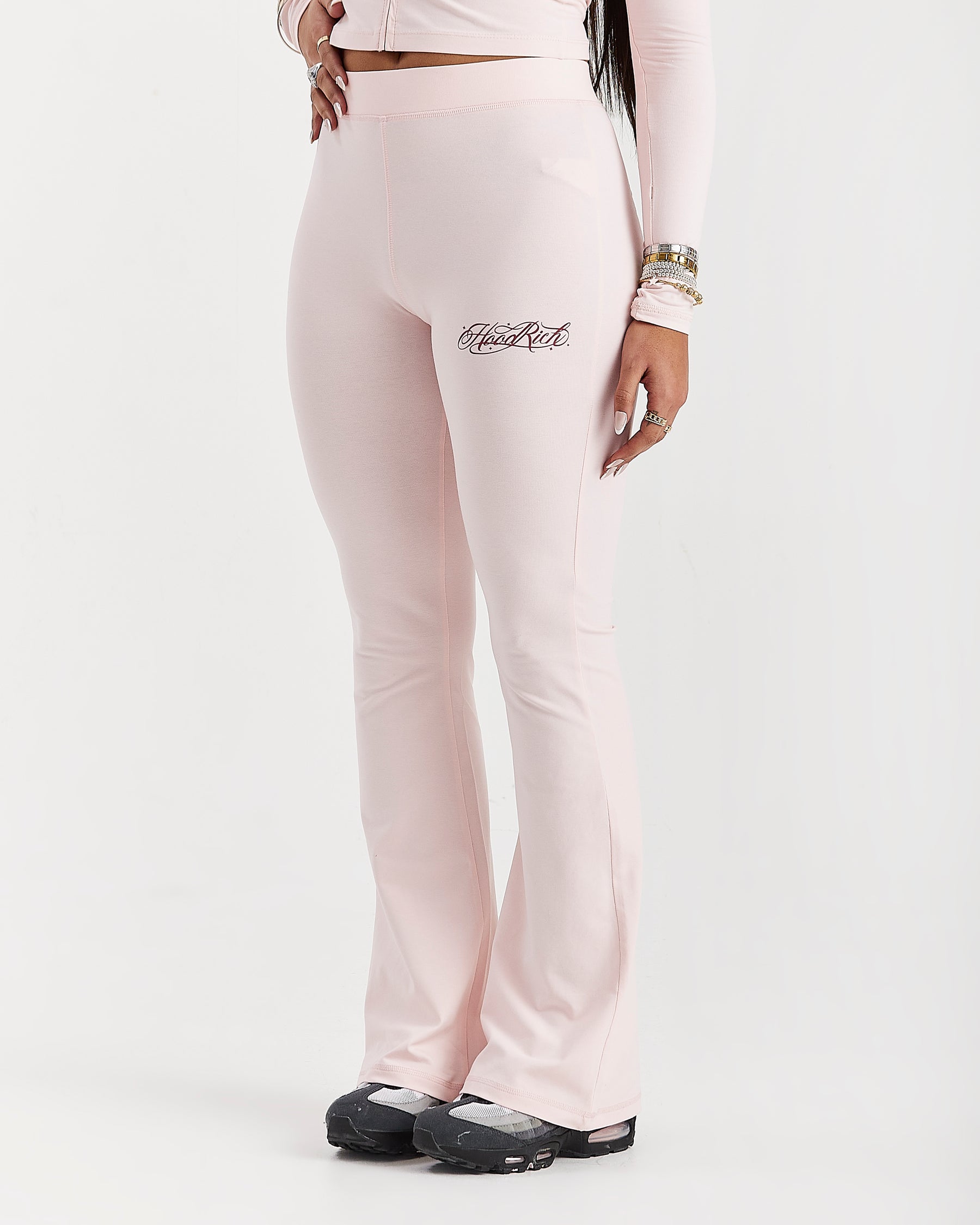 Solace Flare Leggings - Pink
