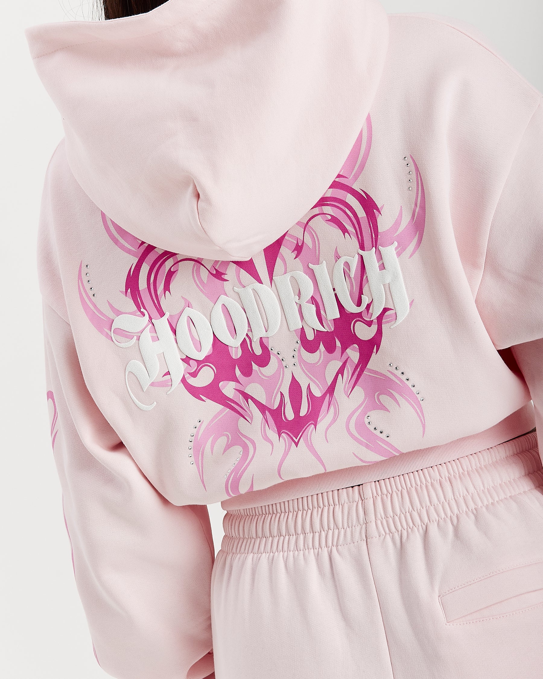 Flux Boxy Hoodie - Pink