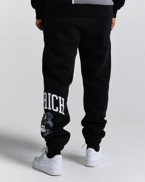 Menace Joggers - Black/White/Grey